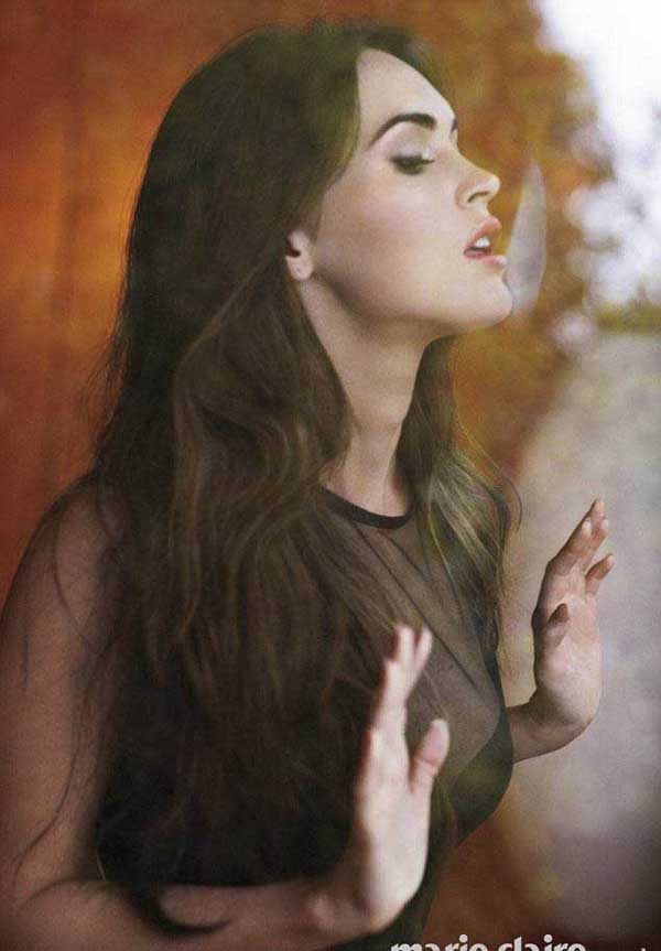 Megan Fox на обложке журнала «Marie Claire»