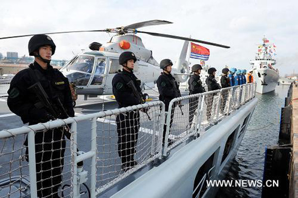 14-й отряд военных кораблей Китая отправился в Аденский залив для конвоирования судов (2)