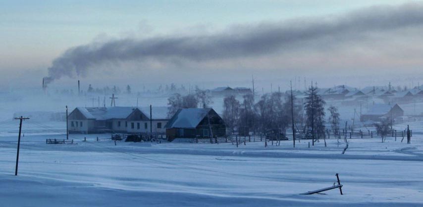 Поселок Оймякон - "полюс холода" в Северном полушарии (7)