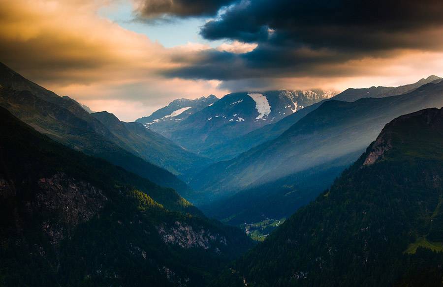 Пейзажные фотографии: Альпийские горы