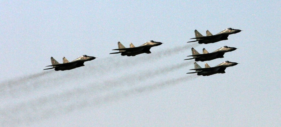В Индии прошла репетиция самых масштабных учений  ВВС страны (6)
