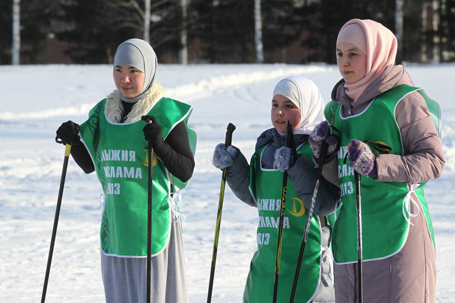 Соревнования "Лыжня Ислама" в Казани (6)