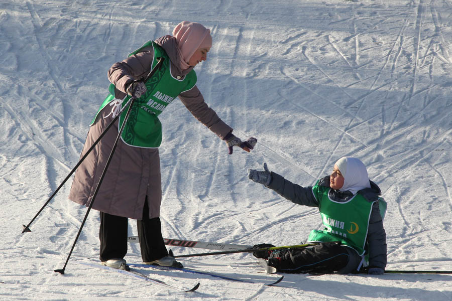 Соревнования "Лыжня Ислама" в Казани (10)