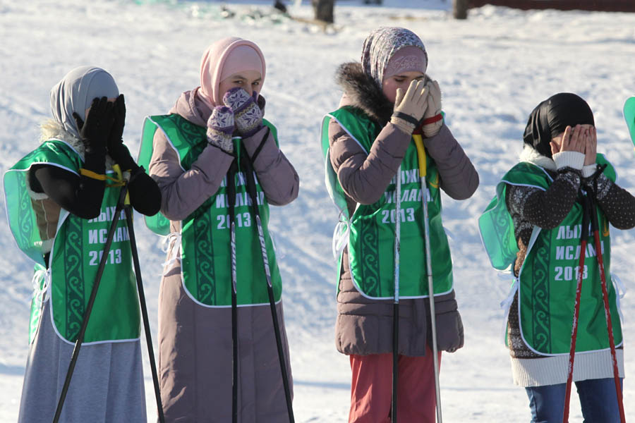 Соревнования "Лыжня Ислама" в Казани (5)