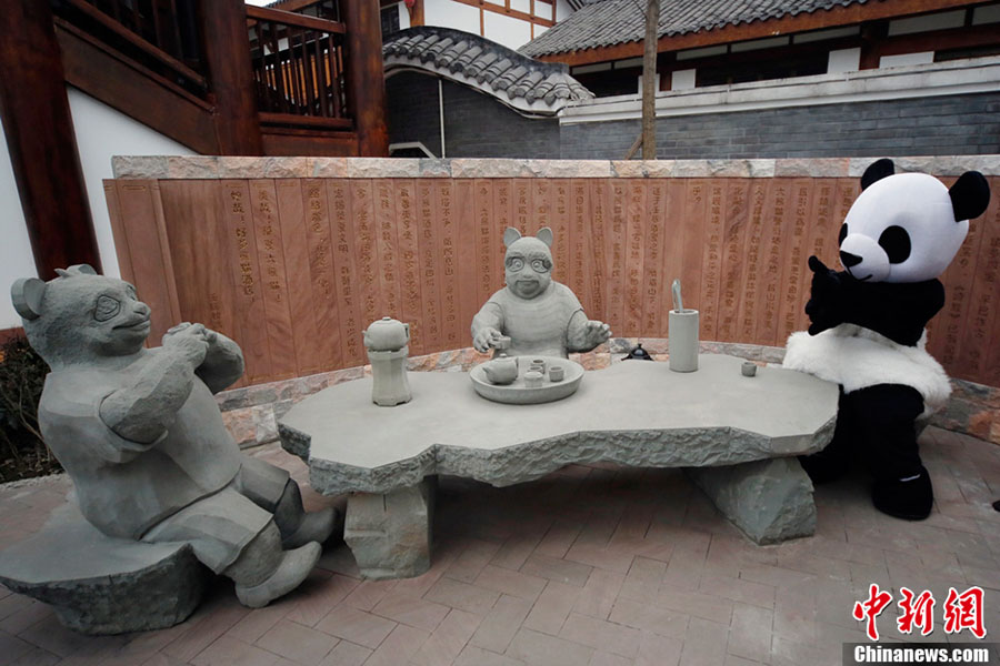 В Сычуани открыта первая в мире гостиница на тему панд (11)