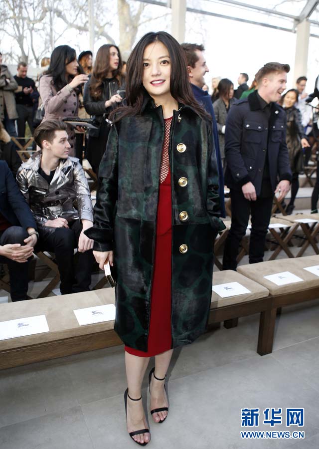 Китайские кинозвезды на неделе моды в Париже-2013 (2)