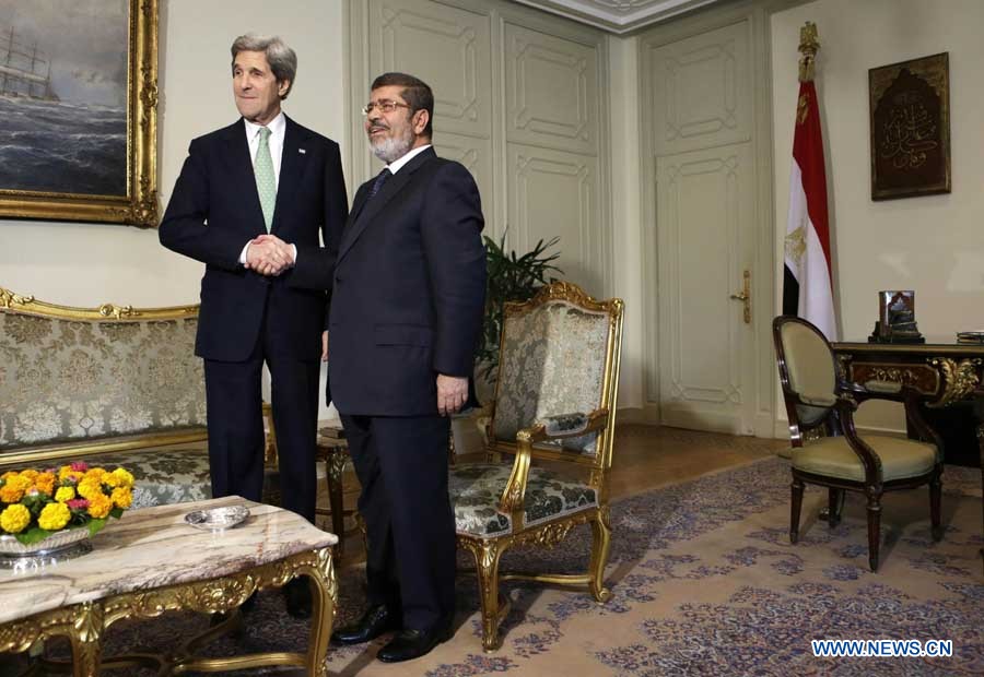 Встреча президента Египта и госсекретаря США