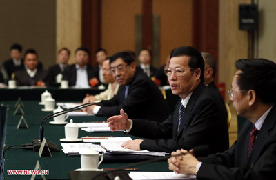 Чжан Гаоли призвал к усилению поддержки негосударственного сектора