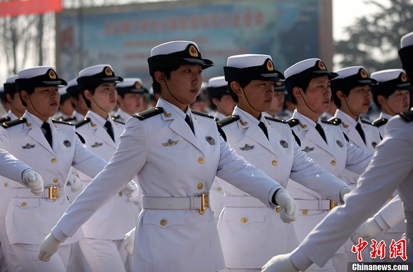 Новые солдаты эскадры "Бэйхай" ВМФ Китая (14)