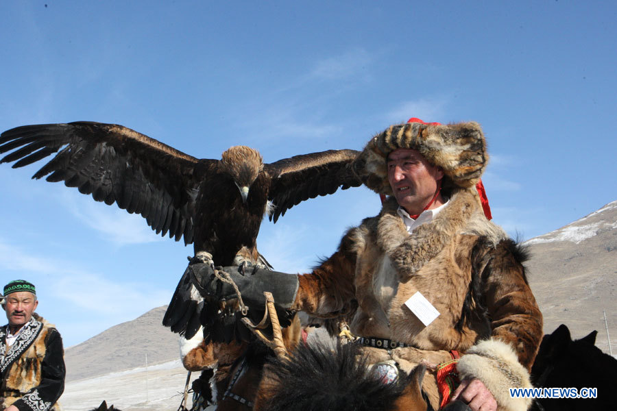 В Монголии проходит фестиваль ловчих соколов