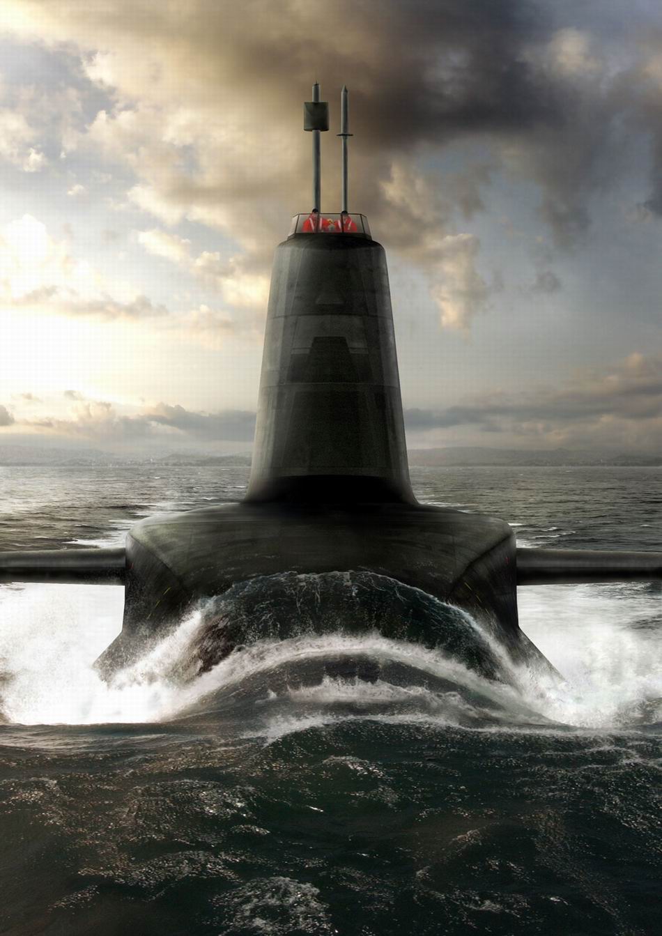 Вторая британская атомная подводная лодка "HMS Ambush" сдана в эксплуатацию  (12)