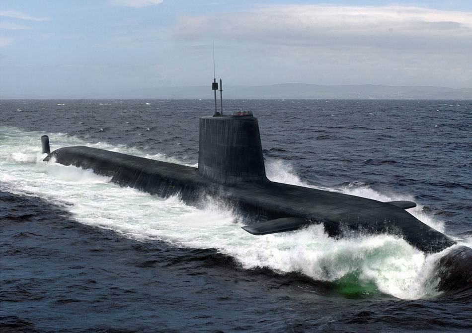 Вторая британская атомная подводная лодка "HMS Ambush" сдана в эксплуатацию  (9)