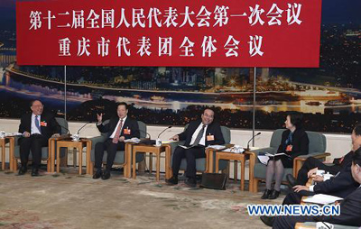 Чжан Гаоли выразил надежду, что Чунцин первым среди западных районов страны добьется всестороннего построения среднезажиточного общества