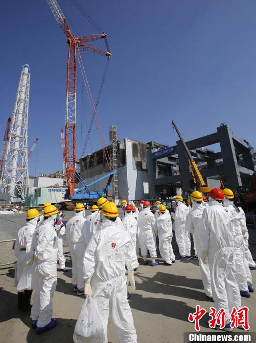 Накануне второй годовщины радиационной аварии: АЭС «Фукусима-1» открыта для СМИ (8)