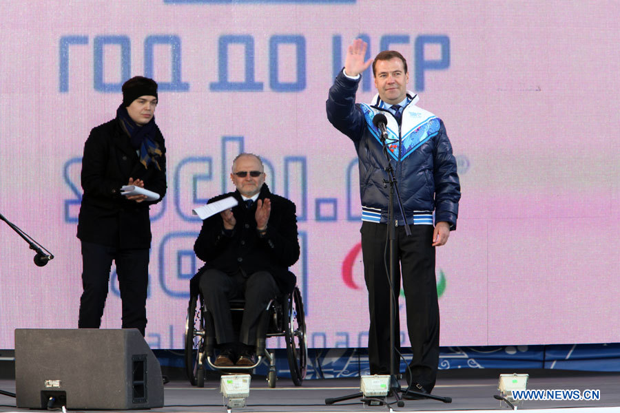 До начала зимних Паралимпийских Игр в Сочи остался ровно год (6)