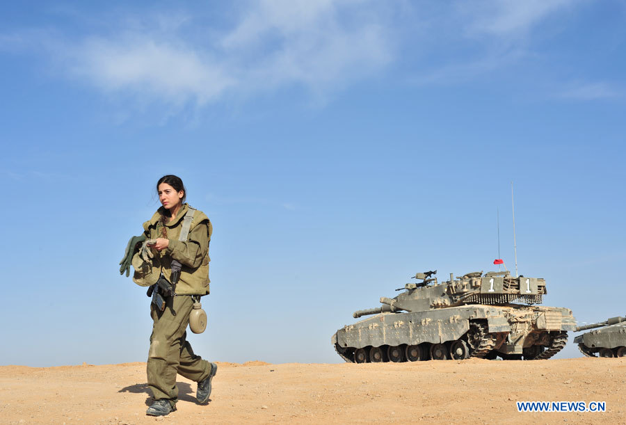 Израильские женщины-танкисты (4)
