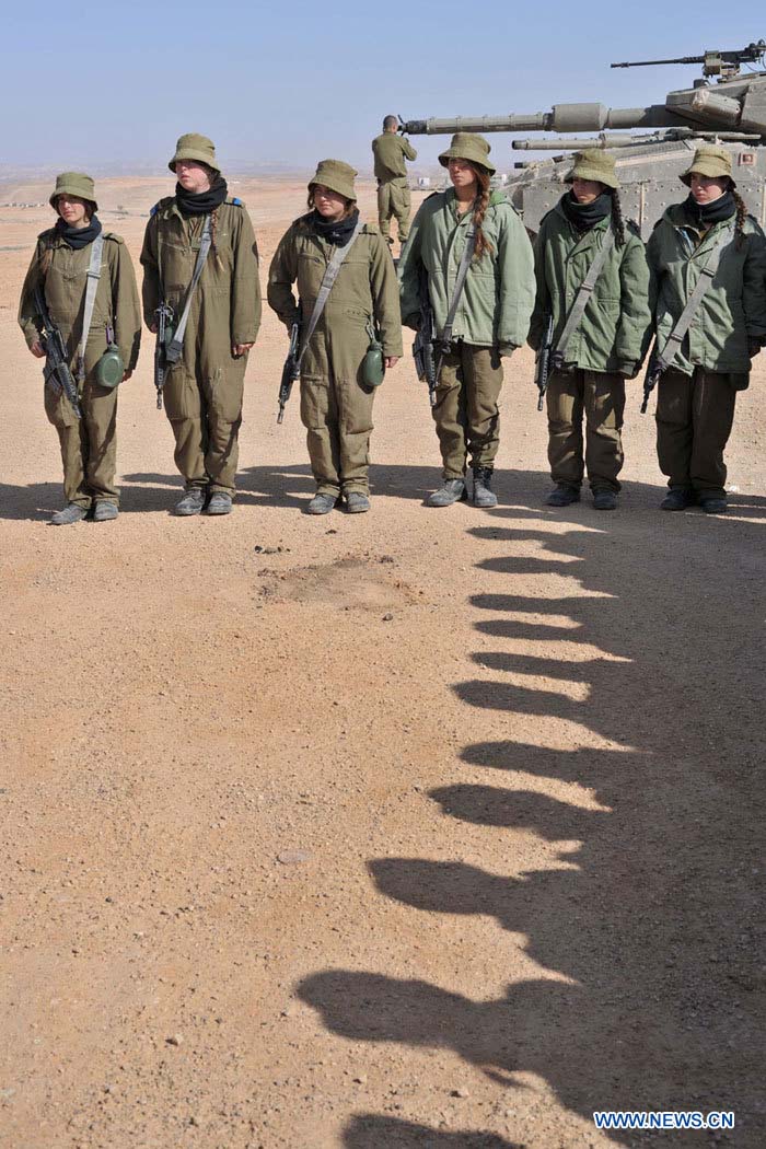 Израильские женщины-танкисты (5)