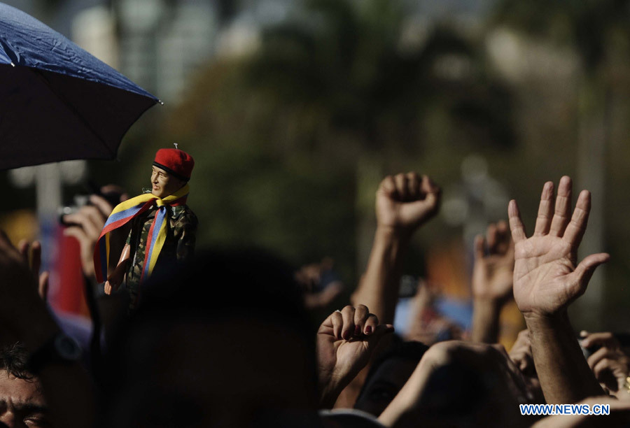Прощание с Уго Чавесом в Каракасе (13)