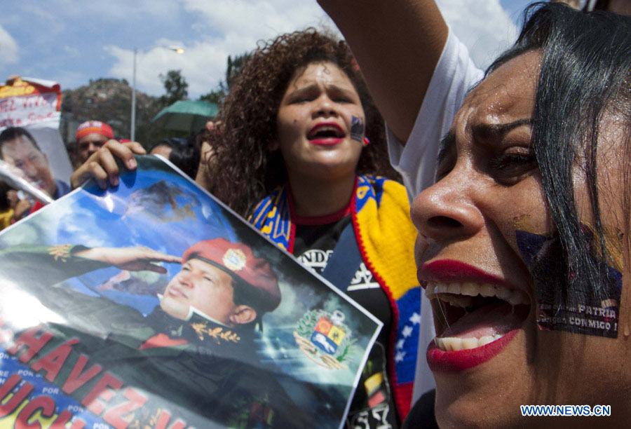 Прощание с Уго Чавесом в Каракасе (3)