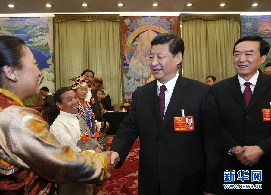 Си Цзиньпин призвал прилагать усилия для обеспечения скачкообразного развития и долговременной стабильности в Тибете (2)