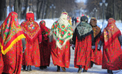 Празднование Масленицы в Ярославле