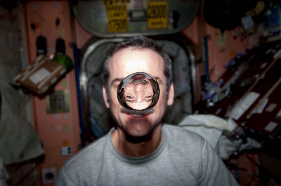 Редкие космические фотографии от канадского астронавта (9)