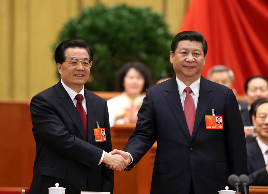Си Цзиньпин избран председателем КНР (2)