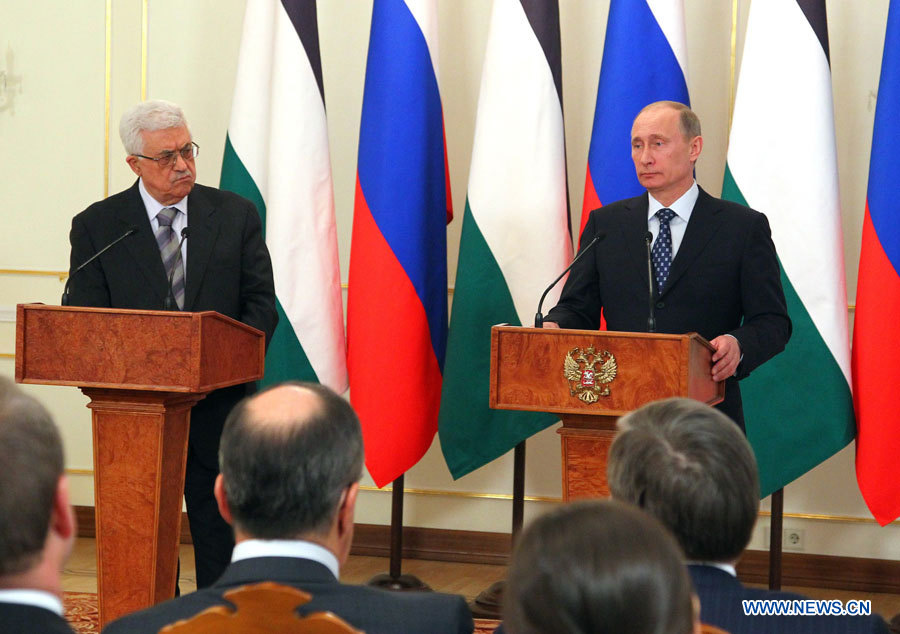 Встреча В. Путина с М. Аббасом