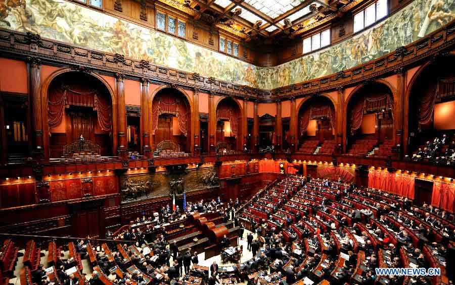 В Италии избраны председатели нижней и верхней палаты парламента (6)