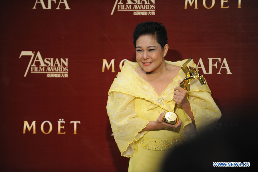 7-я церемония награждения лауреатов кинопремии Asian Film Awards в Сянгане (4)
