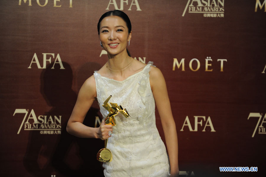 7-я церемония награждения лауреатов кинопремии Asian Film Awards в Сянгане (3)