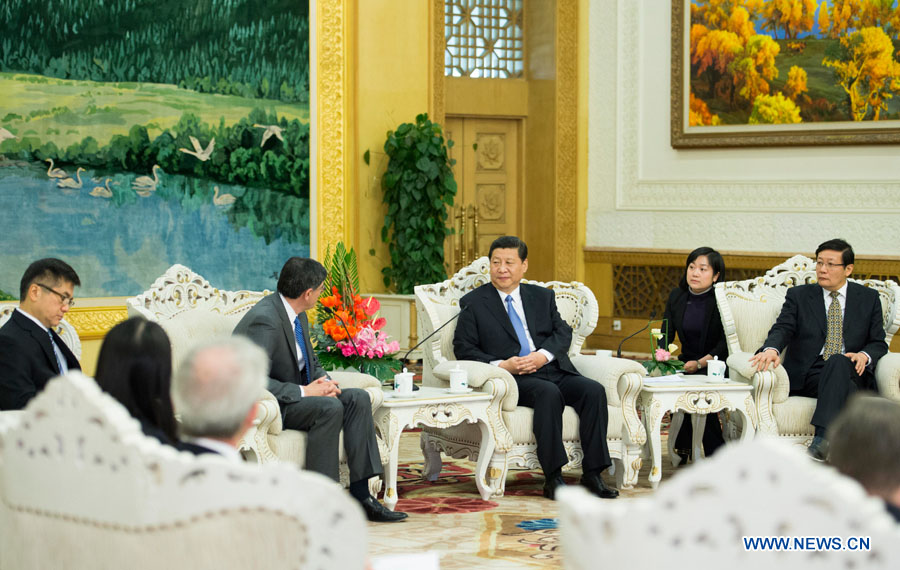 Встреча Си Цзиньпина с министром финансов США