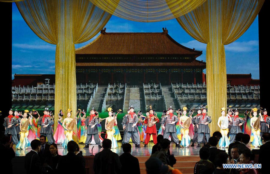 Репетиция торжественной церемонии открытия Года китайского туризма в России (4)