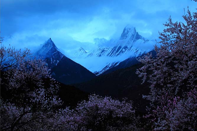 Ньингчи - самый красивый «Персиковый источник» в Тибете (5)