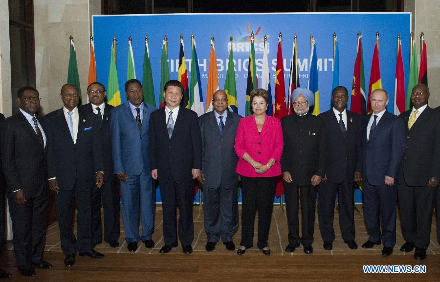 Начался диалог между руководителями стран БРИКС и Африки