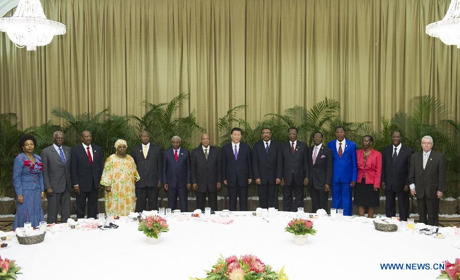 Си Цзиньпин на завтраке с лидерами африканских стран подчеркнул важность развития отношений между Китаем и Африкой (2)