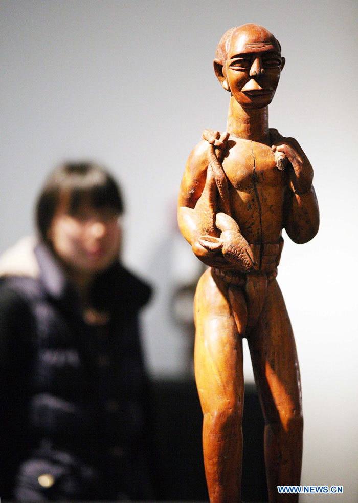 Выставка африканской деревянной скульптуры в Нанкине (5)