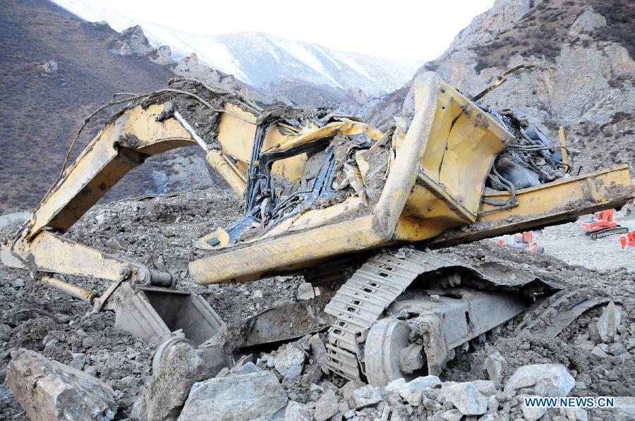 В Тибете 83 рабочих погребены под оползнем (7)