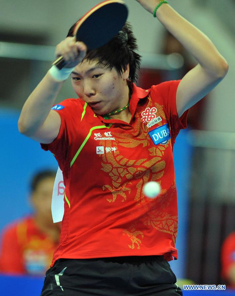 Женская сборная Китая по настольному теннису в восьмой раз выигрывает Кубок мира в групповом разряде (8)