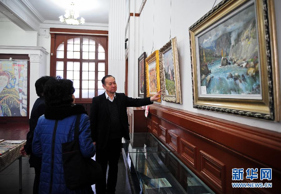 Выставка шедевров русской масляной живописи открылась в городе Тяньцзинь