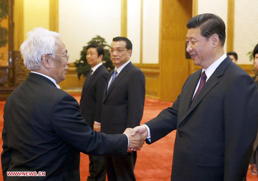 Встреча высших руководителей Китая с зарубежными дипломатами и представителями международных организаций