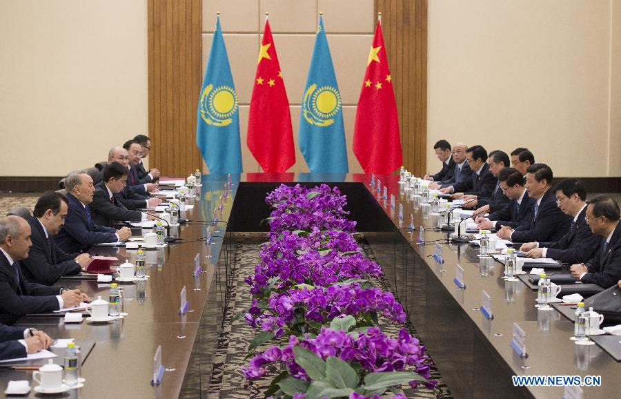 Си Цзиньпин провел переговоры с Нурсултаном Назарбаевым (4)
