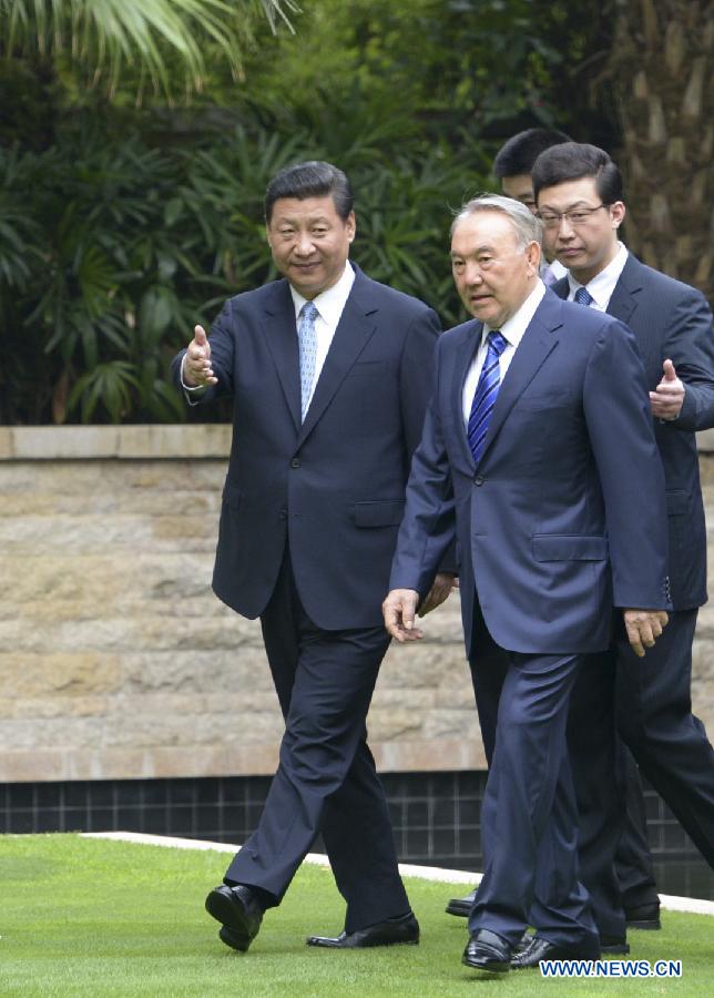 Си Цзиньпин провел переговоры с Нурсултаном Назарбаевым
