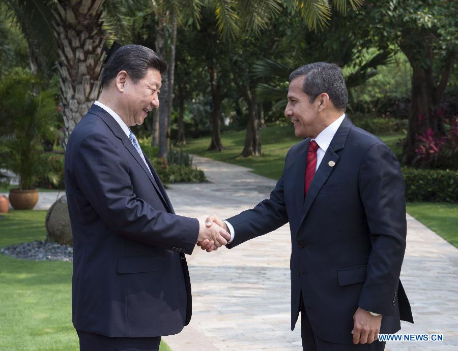 Лидеры Китая и Перу объявили о повышении двусторонних отношений до уровня всестороннего стратегического партнерства (2)