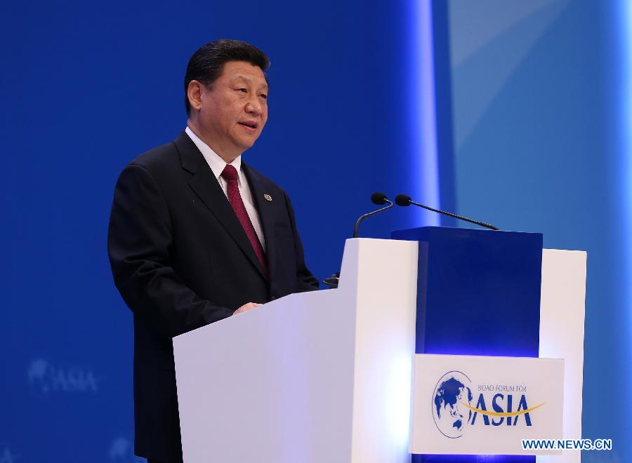 Председатель КНР Си Цзиньпин присутствовал на церемонии открытия ежегодной встречи Боаоского азиатского форума (2)