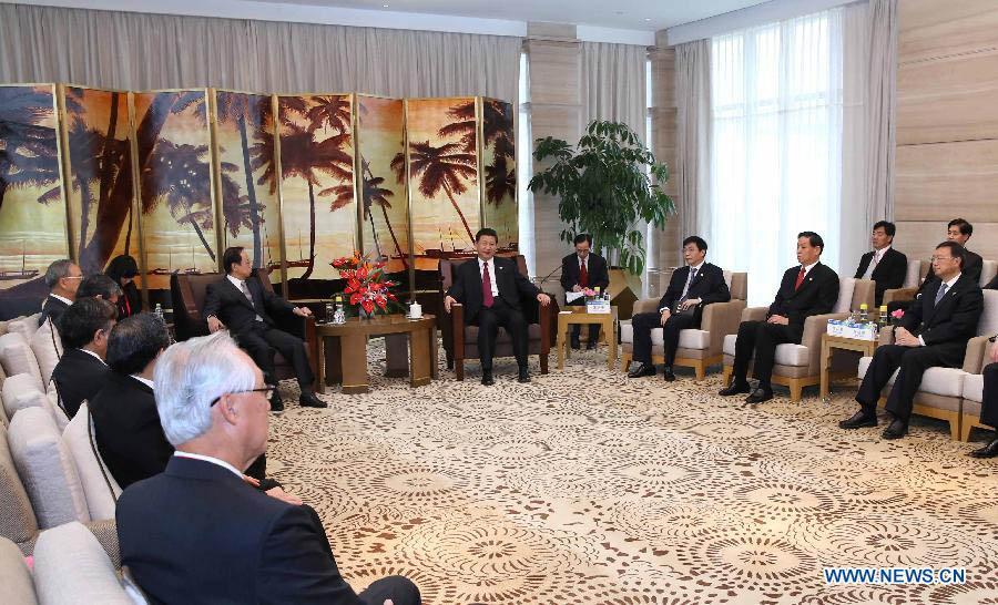 Си Цзиньпин встретился с членами Совета Боаоского азиатского форума