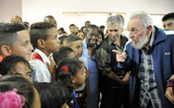Ф. Кастро принял участие в церемонии открытия учебного комплекса