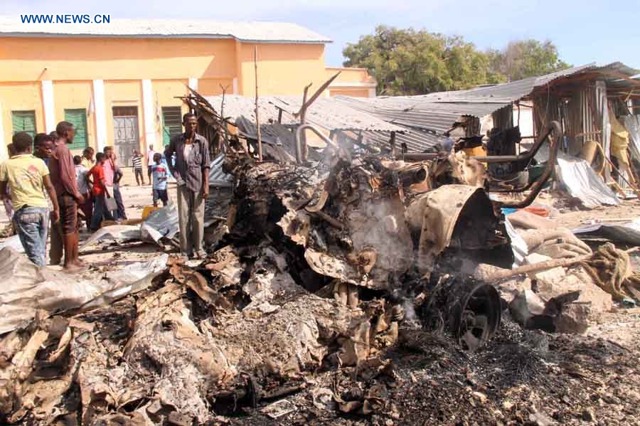 В столице Сомали произошла серия террористических взрывов (2)