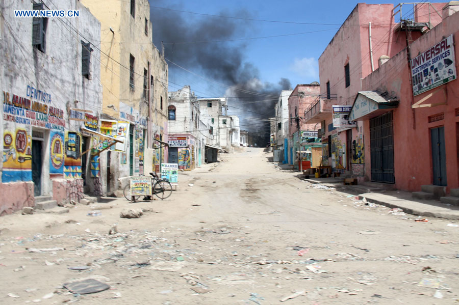 В столице Сомали произошла серия террористических взрывов