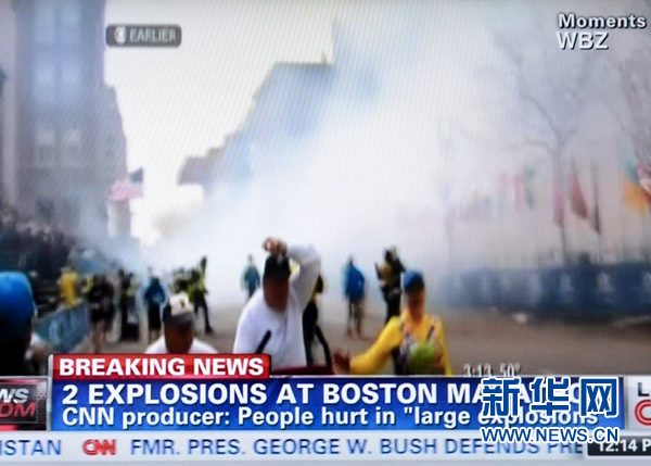 Марафон в Бостоне на финише ждали взрывы (4)